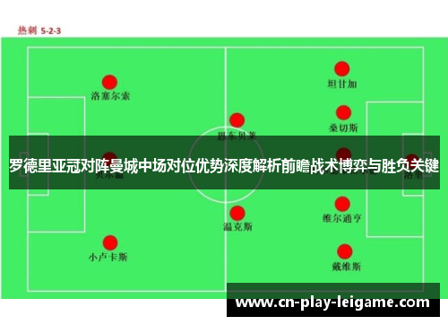 罗德里亚冠对阵曼城中场对位优势深度解析前瞻战术博弈与胜负关键 罗德里亚冠对阵曼城中场对位优势深度解析前瞻战术博弈与胜负关键